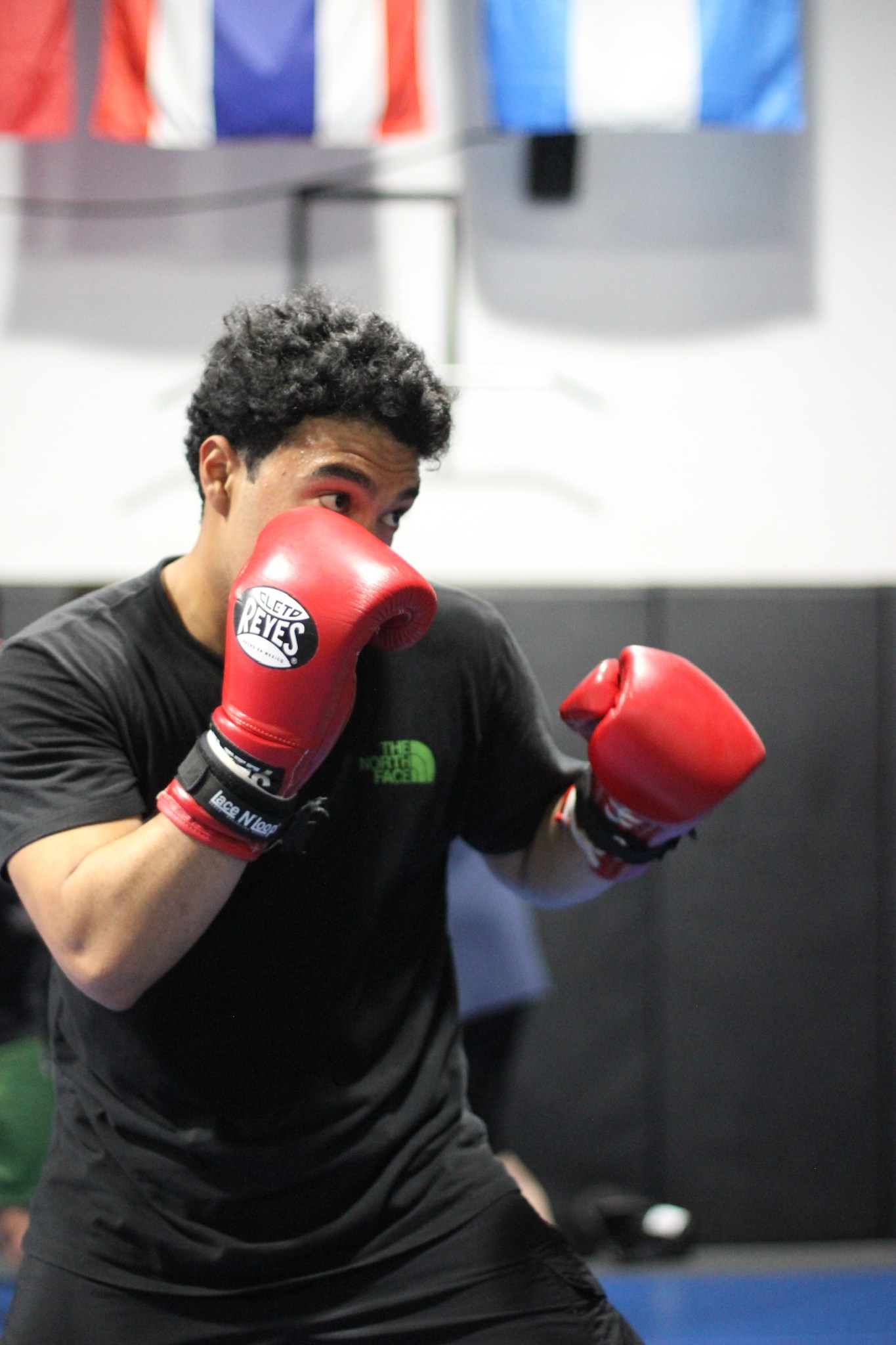 Boxing training at Uprising MMA